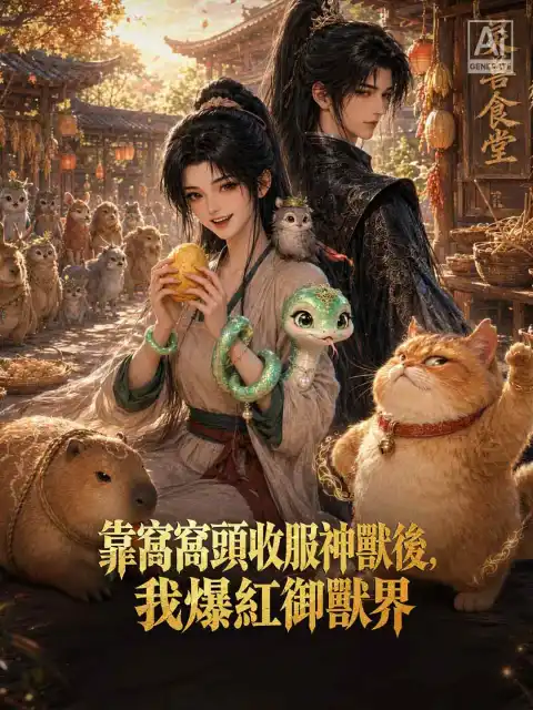 靠窩窩頭收服神獸後,我爆紅御獸界