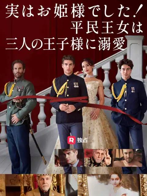 実はお姫様でした! 平民王女は三人の王子様に溺爱