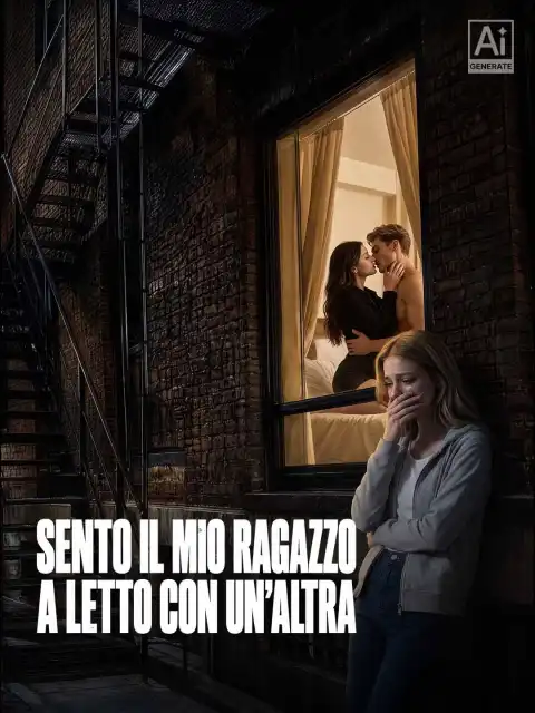 Sento il mio ragazzo a letto con un'altra